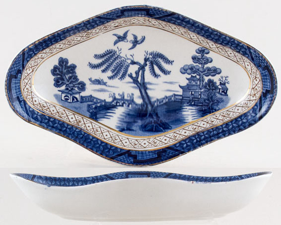 Dish diamond shape c1930s